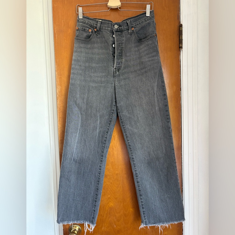 Levi’s ribcage straight jeans